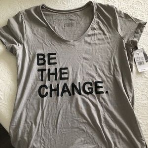 “Be the change” Relaxed T